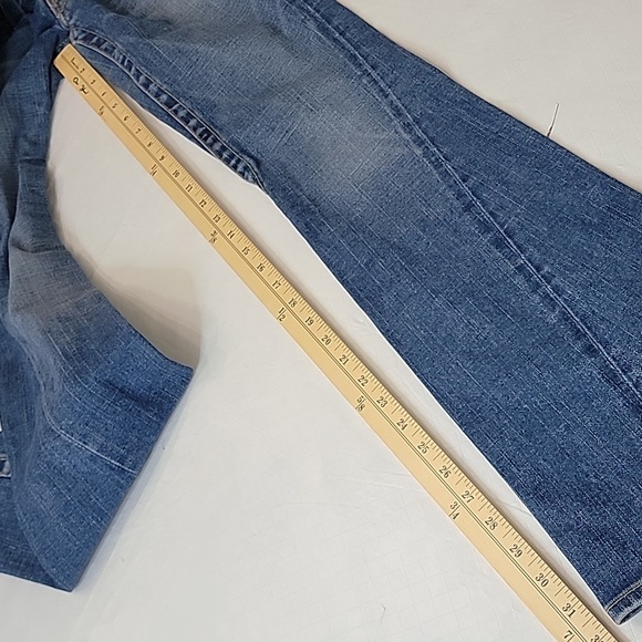 True Religion Joey Orange Topstiching and Twisted Inseam sz27  BinO - Picture 8 of 14